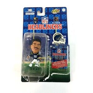 NEW 1996 Corinthian NFL Headliners Action Figure Junior Seau San Diego Chargers